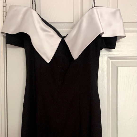 🎉Host Pick🎉Vintage Black & White Dress 🤍🖤 - Picture 3 of 5